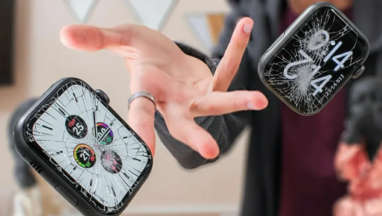 تغيير شاشة ساعة ابل | اصلاح الشاشة الخارجية